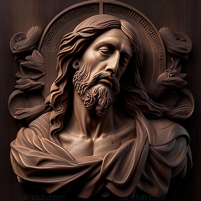 3D model st jesus (STL)